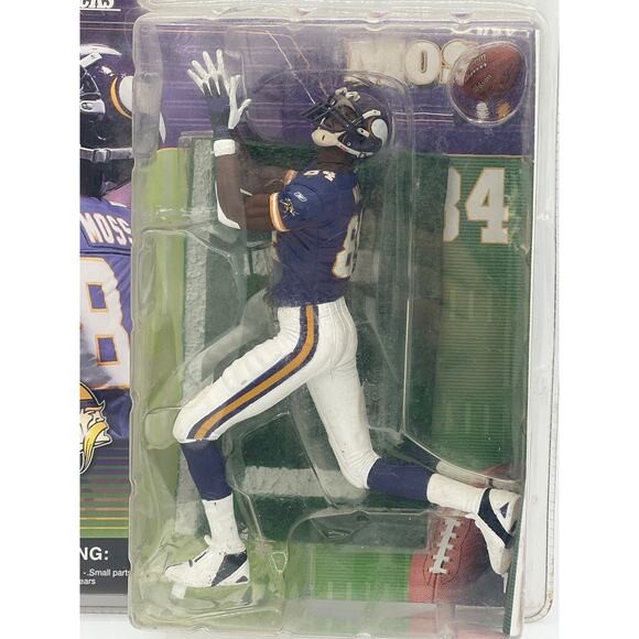 Randy Moss Minnesota Vikings McFarland sports pick action figure - Picture 2 of 5